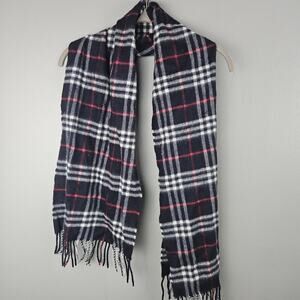 Burberry 100% Cashmere Plaid Fall‎ Scarf
